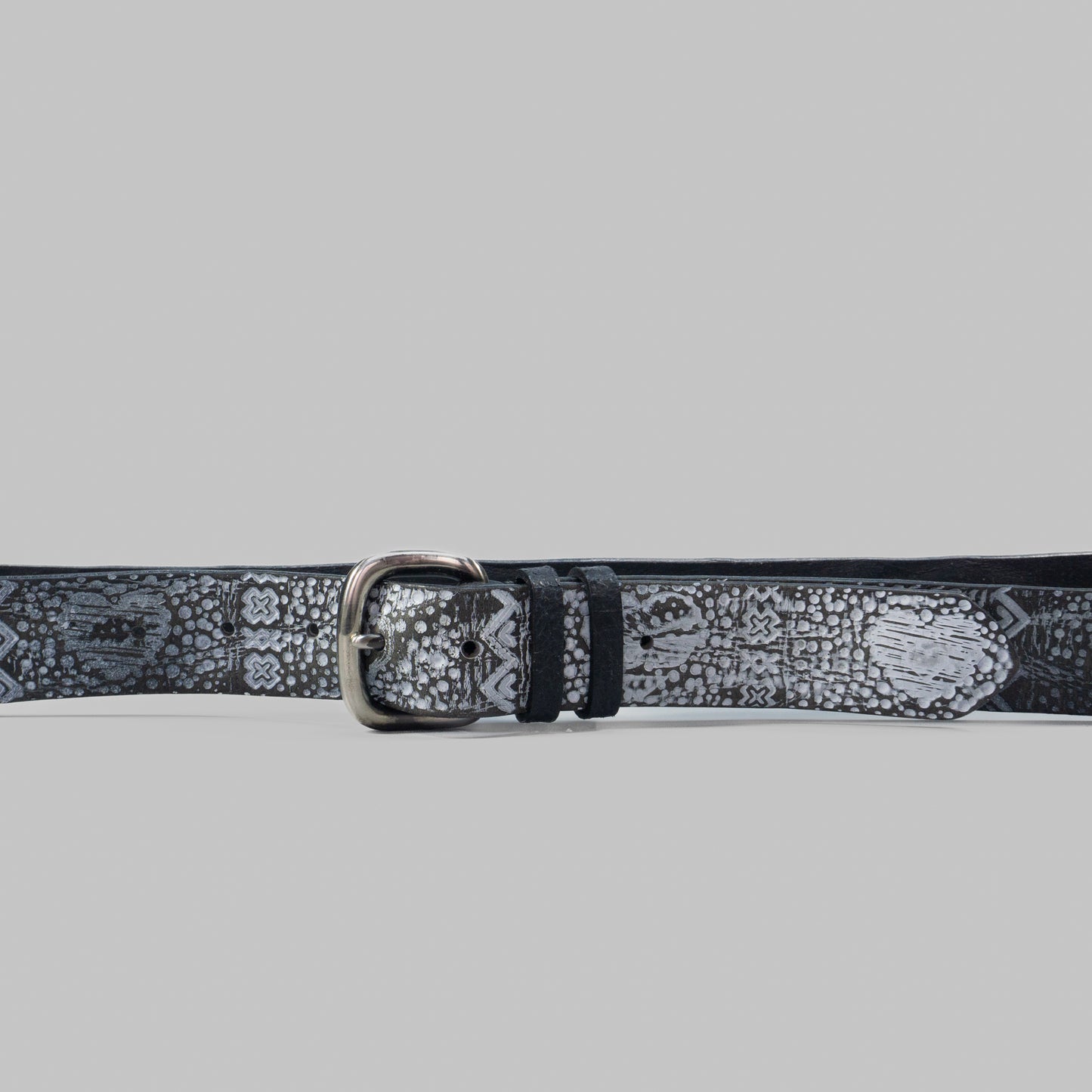 Ručne vyrobený pánsky kožený opasok do riflí "Saylor"