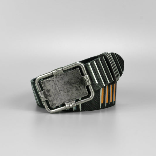 Ručne vyrobený pánsky kožený opasok do riflí "Michael"