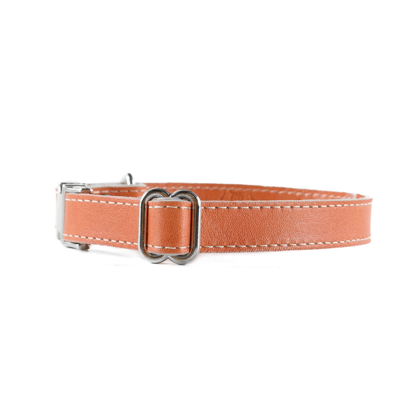 Šikovný kožený obojok "Peach Dream"