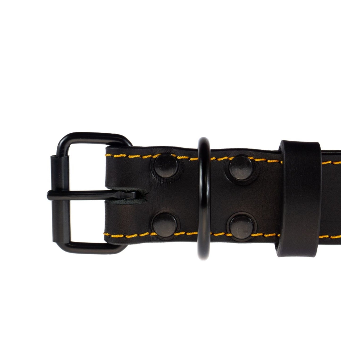 Športový kožený obojok "Summit" 4 cm