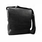 Čierna pánska kožená taška "Ottawa"
