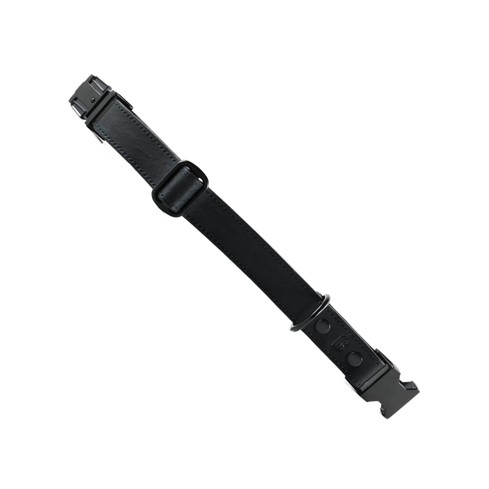 Šikovný kožený obojok "Nightrider" 2,5 cm